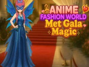 Jwèt Anime Fashion Mondyal te rankontre Gala majik sou entènèt