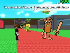 Jwèt ROBLOX: vòlè yon brainrot sou entènèt