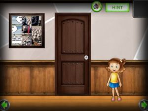 Jwèt Amgel Kids chanm chape 327 sou entènèt