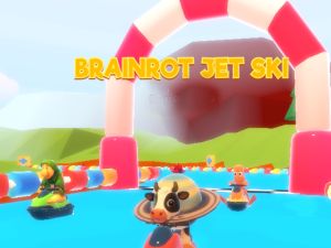 Jwèt Brainrot jè ski kous sou entènèt