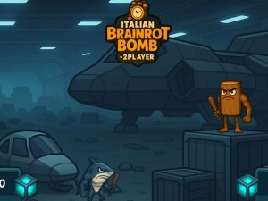 Jwèt Italyen Brainrot bonm-2 jwè sou entènèt