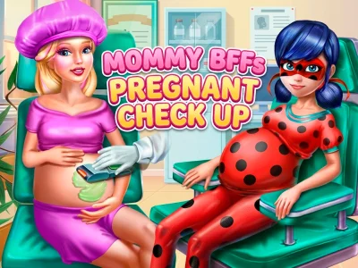 Jwèt Mommy BFFs Pregnant Check Up sou entènèt