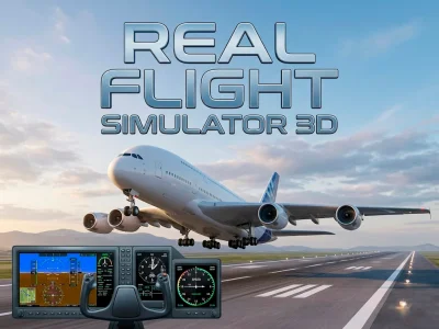 Jwèt Real Flight Simulator 3D sou entènèt