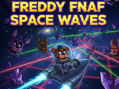 Jwèt Freddy Fnaf Space Waves sou entènèt