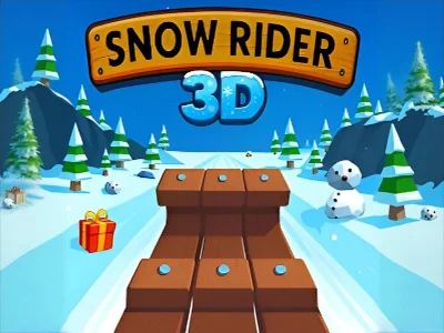 Jwèt Snow Rider 3D sou entènèt