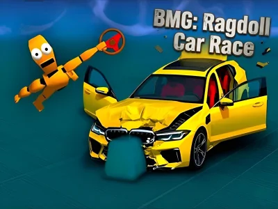Jwèt BMG: Ragdoll Car Race sou entènèt