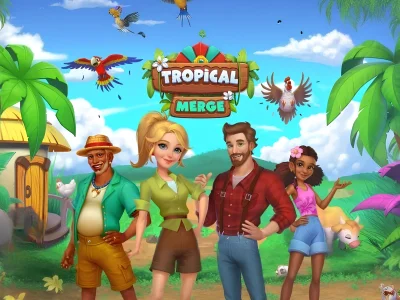 Jwèt Tropical Merge sou entènèt