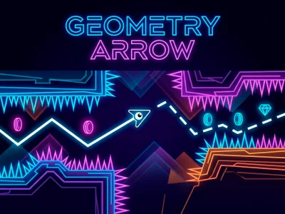 Jwèt Geometry Arrow sou entènèt