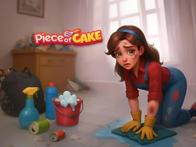 Jwèt Piece of Cake: Merge and Bake sou entènèt