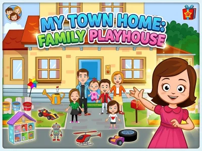 Jwèt My Town Home: Family Playhouse sou entènèt