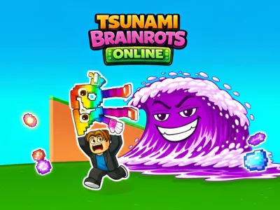 Jwèt Tsunami Brainrots Online sou entènèt