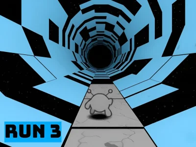 Jwèt Run 3 sou entènèt