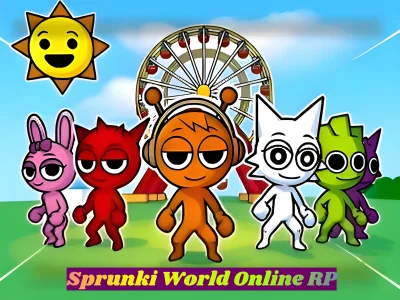 Jwèt Sprunki World Online RP - Play with Friends! sou entènèt