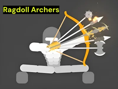 Jwèt Ragdoll Archers sou entènèt