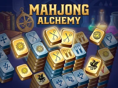 Jwèt Mahjong Alchemy sou entènèt