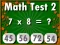 Jwèt Math Test 2 sou entènèt