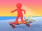 Jwèt Crazy Skate Race sou entènèt