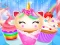 Jwèt Unicorn Mermaid Cupcake Cooking Design sou entènèt