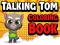Jwèt Talking Tom Coloring Books sou entènèt