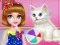 Jwèt Kitty Care and Grooming sou entènèt