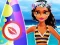 Jwèt Tina Surfer Girl sou entènèt