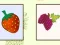 Jwèt Fruits Memory sou entènèt