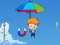 Jwèt Umbrella Falling Guy sou entènèt
