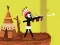 Jwèt Stickman Destruction Warrior sou entènèt