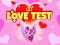 Jwèt Love Test sou entènèt