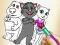 Jwèt Kitty Coloring Book sou entènèt