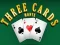 Jwèt Three cards monte sou entènèt