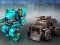 Jwèt Blocky Cars online sou entènèt