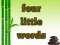 Jwèt Four Little Words sou entènèt
