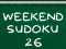 Jwèt Weekend Sudoku 26 sou entènèt