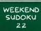 Jwèt Weekend Sudoku 22 sou entènèt