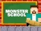 Jwèt Monster School: Roller Coaster & Parkour sou entènèt