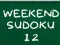 Jwèt Weekend Sudoku 12 sou entènèt