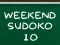 Jwèt Weekend Sudoku 10 sou entènèt