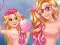 Jwèt Princess Mom Daughter Cute Family Look sou entènèt