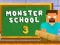 Jwèt Monster School 3 sou entènèt