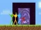 Jwèt Stickman Parkour Skyland sou entènèt