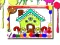 Jwèt House Coloring Book sou entènèt
