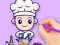 Jwèt Coloring Book: Chef sou entènèt