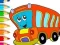 Jwèt Coloring Book: Bus sou entènèt