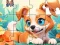 Jwèt Jigsaw Puzzle: Dog And Garden sou entènèt