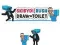 Jwèt Skibydi Rush draw to toilet sou entènèt