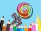Jwèt Coloring Book: Lollipop sou entènèt