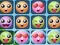 Jwèt Emoji Match 3 sou entènèt