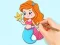 Jwèt Coloring Book: Beautiful Mermaid Princess sou entènèt