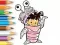 Jwèt Coloring Book: Monster Costume Girl sou entènèt